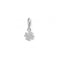 Thomas Sabo White Zirconia Cloverleaf Charm 1797 - 051 - 14Thomas Sabo Charm Club1797 - 051 - 14