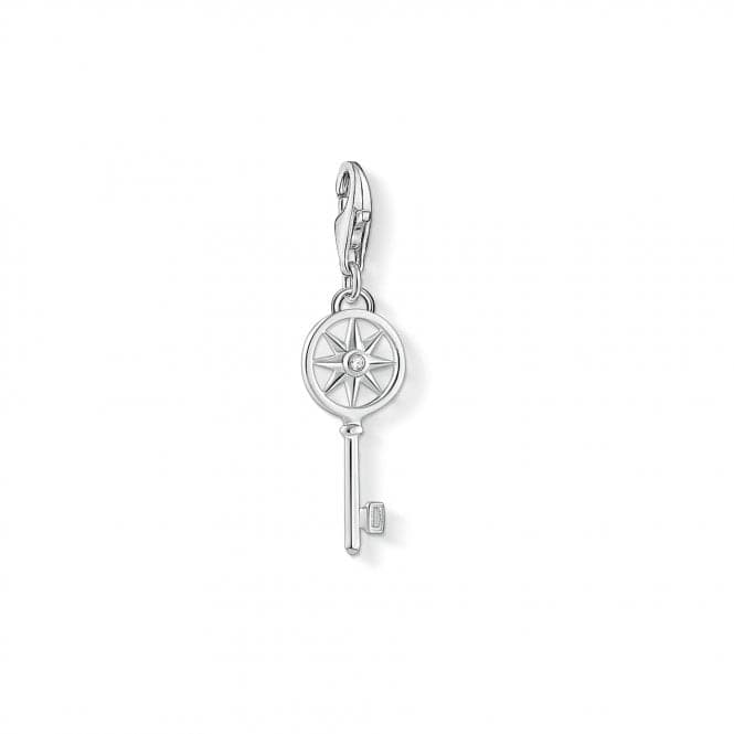 Thomas Sabo White Zirconia Key Charm 1799 - 051 - 14Thomas Sabo Charm Club1799 - 051 - 14