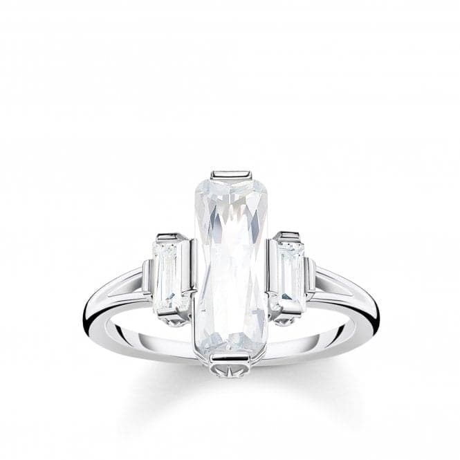 Thomas Sabo White Zirconia Ring TR2267 - 051 - 14Thomas Sabo Sterling SilverTR2267 - 051 - 14 - 60