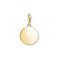 Thomas Sabo Yellow Gold Engravable Coin Charm 1635 - 413 - 39Thomas Sabo Charm Club1635 - 413 - 39