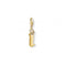 Thomas Sabo Yellow Gold Silver Vintage I Letter Charm 1615 - 414 - 39Thomas Sabo Charm Club1615 - 414 - 39