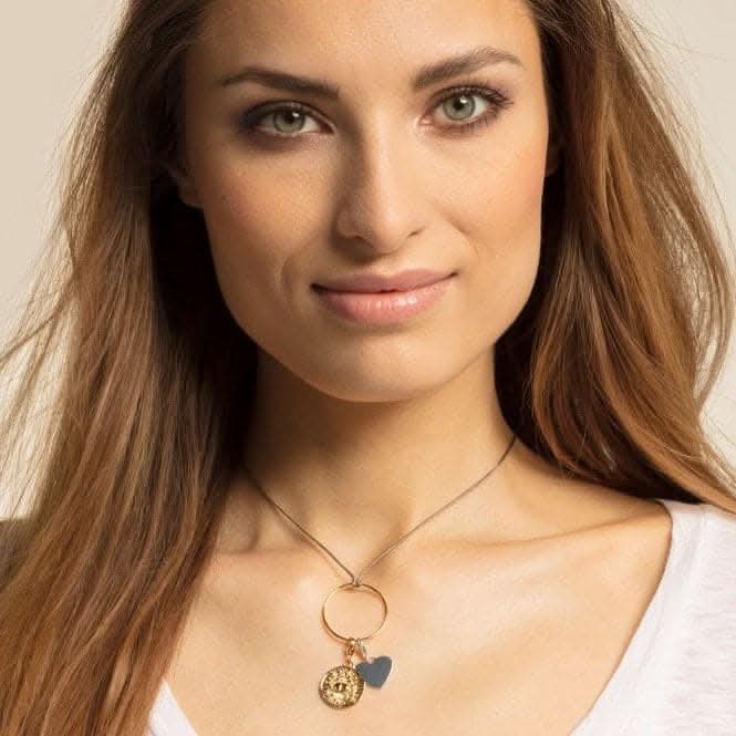 Thomas Sabo Yellow Gold Vintage Cancer Zodiac Charm 1655-414-39