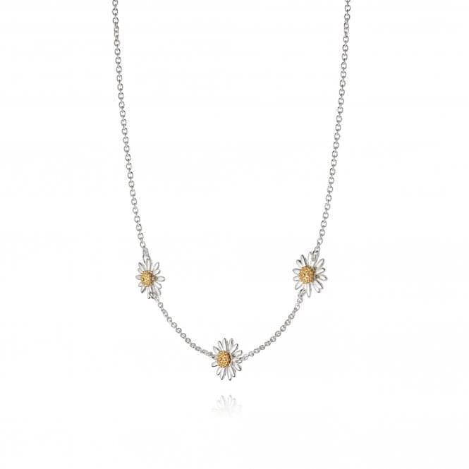 Three English Daisy Chain Necklace N2015DaisyN2015