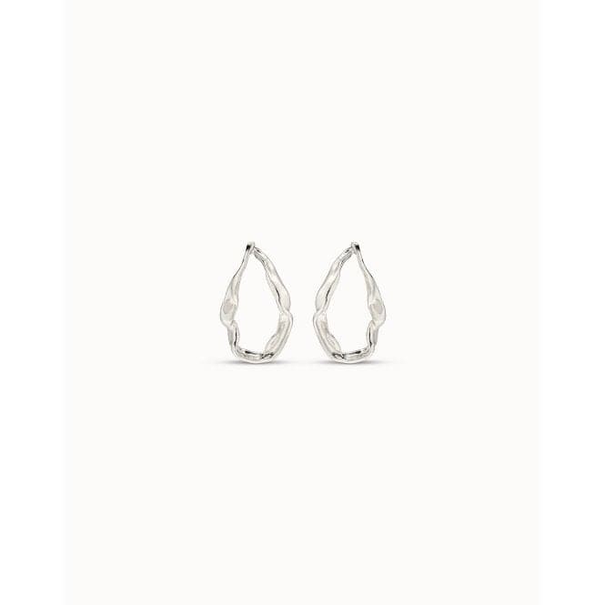 Tide Silver Metal EarringsUNOde50PEN0627MTL0000U