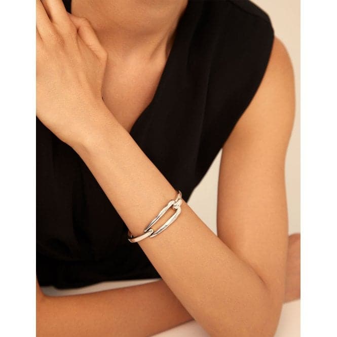 Tied Silver Metal BraceletUNOde50PUL1721MTL0000L