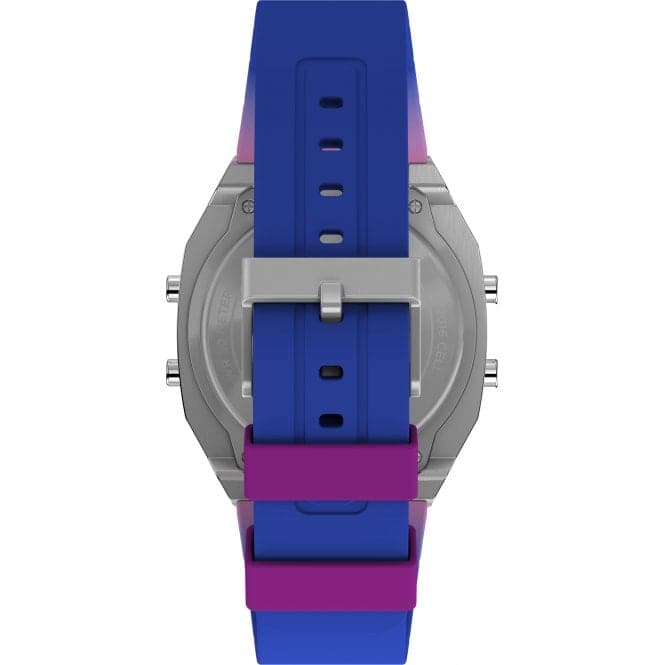 Timex 80 Purple Silver - Tone Watch TW2V74600Timex WatchesTW2V74600