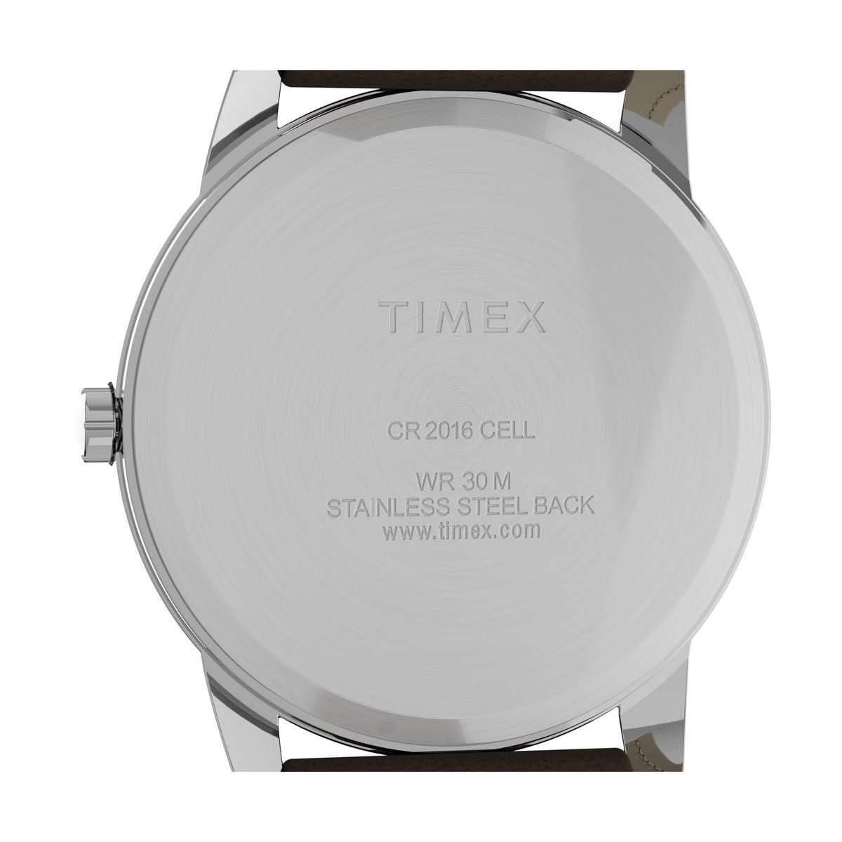Timex Gents Easy Reader Brown Watch T20041Timex WatchesT20041D7PF