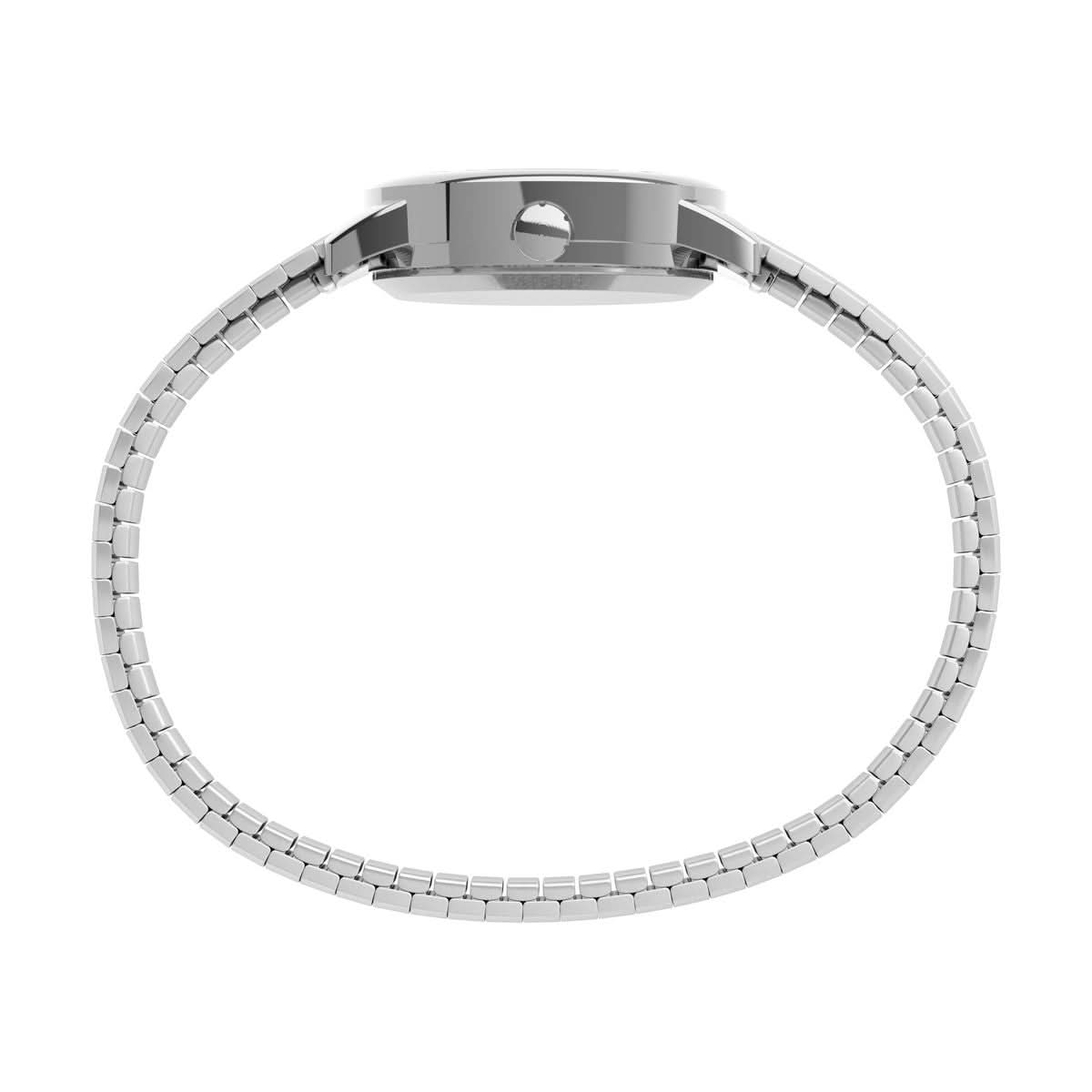 Ladies Easy Reader Silver Watch T2H371Timex WatchesT2H371D7PF
