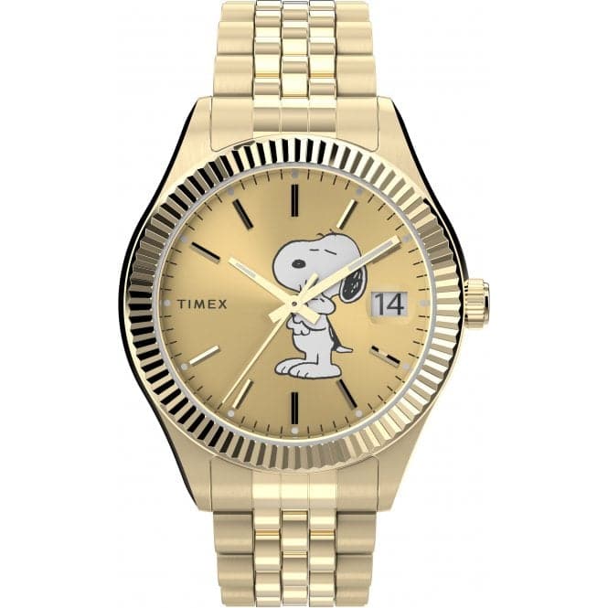 Timex Legacy x Peanuts Stainless Steel Bracelet Watch TW2V47300Timex WatchesTW2V47300