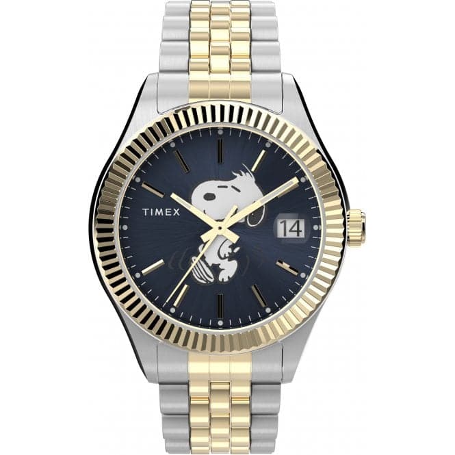 Timex Legacy x Peanuts Stainless Steel Bracelet Watch TW2V47500Timex WatchesTW2V47500
