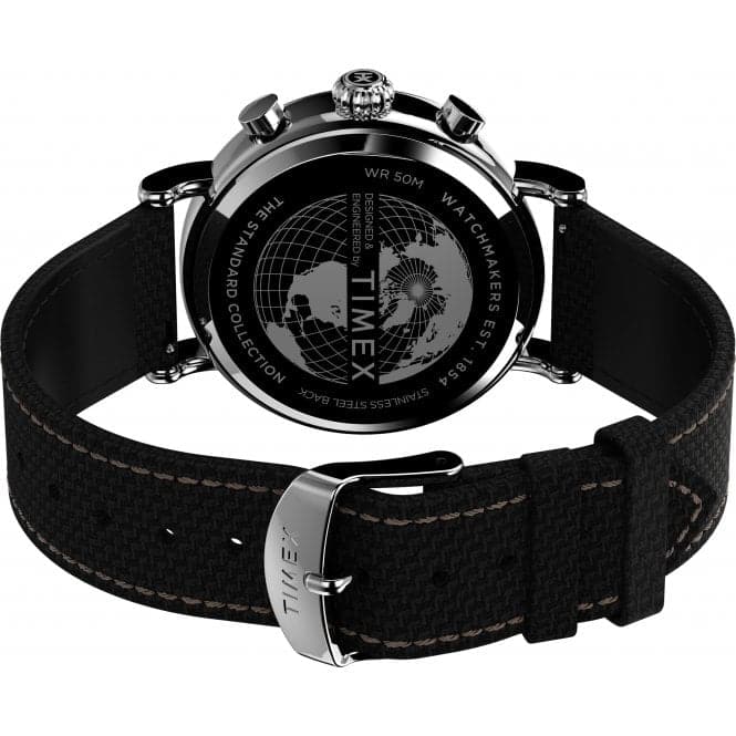 Timex Standard Chronograph Fabric Strap Watch TW2V43700Timex WatchesTW2V43700