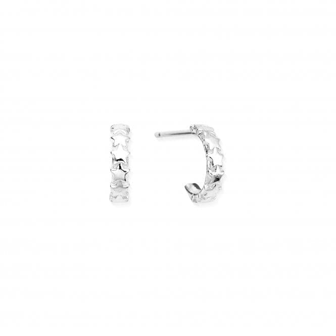 Tiny Multi Star Huggie Hoop Earrings SEH3320ChloBoSEH3320