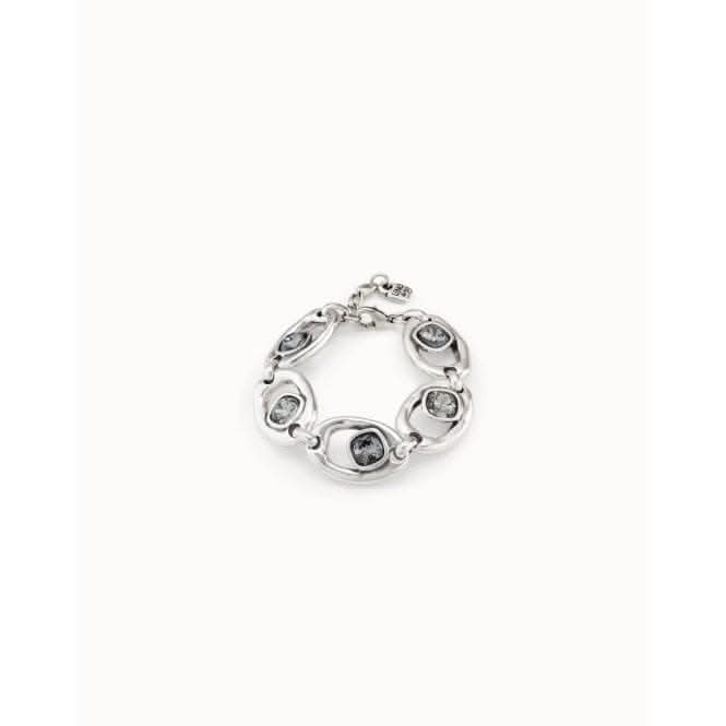 Together Grey Faceted Crystal BraceletUNOde50PUL2336NGRMTL0U