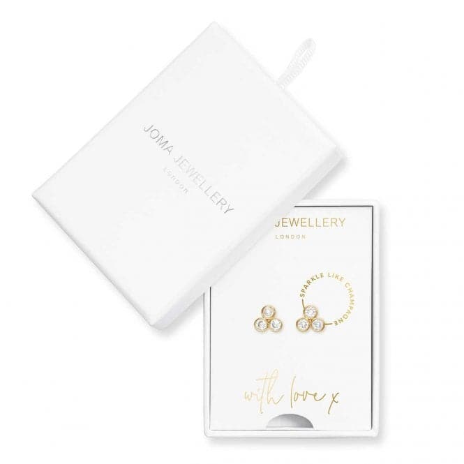 Treasure The Little Things Sparkle Like Champagne Earrings 3824Joma Jewellery3824