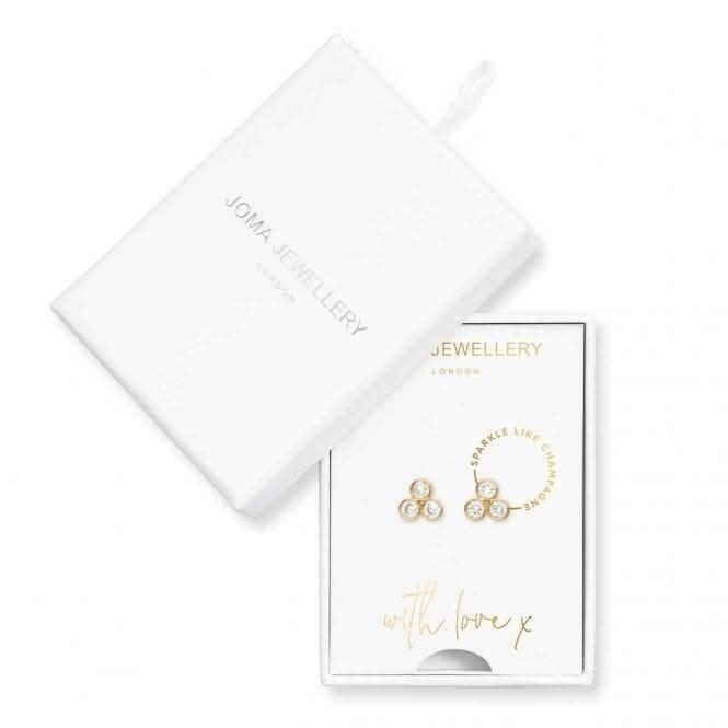 Treasure The Little Things Sparkle Like Champagne Earrings 3824Joma Jewellery3824