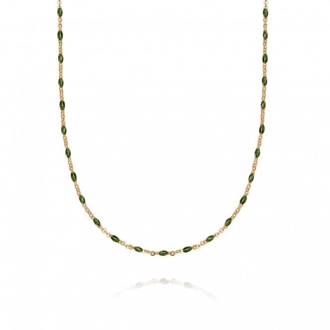 Treasures Green Beaded Necklace BN01_GPDaisyBN01_GP