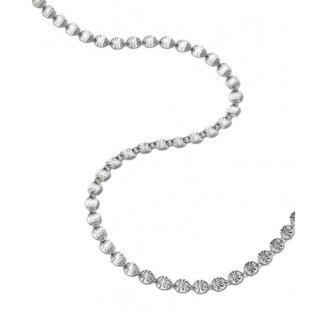 Treasures Sunburst Chain Sterling Silver Necklace TN06_SLVDaisyTN06_SLV