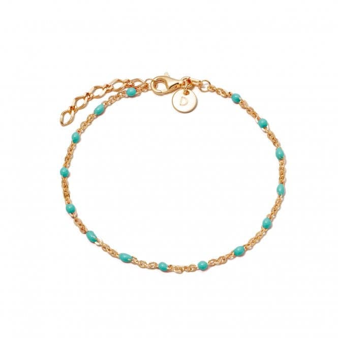 Treasures Turquoise Beaded Bracelet BBR02_GPDaisyBBR02_GP