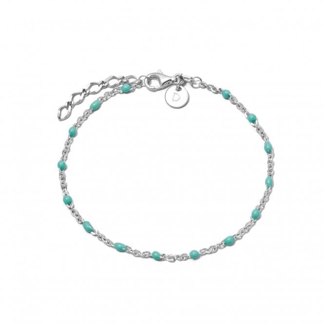 Treasures Turquoise Beaded Bracelet BBR02_SLVDaisyBBR02_SLV