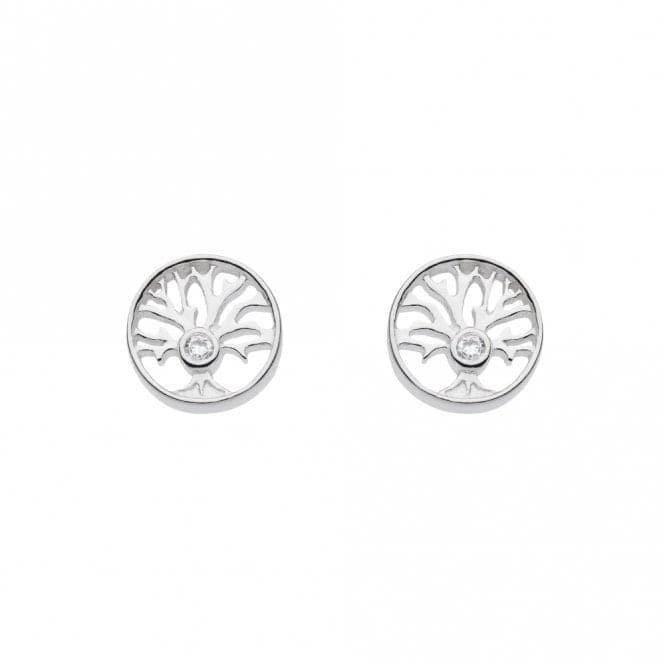 Tree of Life Small Zirconia Stud Earrings 38001CZDew38001CZ