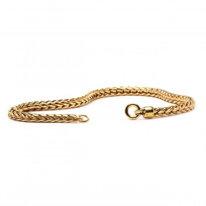 Trollbeads 14ct Gold Foxtail Link Chain TAUBR - 00002TrollbeadsTAUBR - 00002 - 17cm