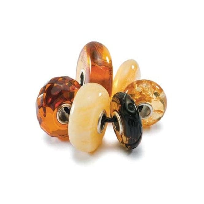 Trollbeads Single Unique Amber Bead 73013 - 1Trollbeads73013 - 1