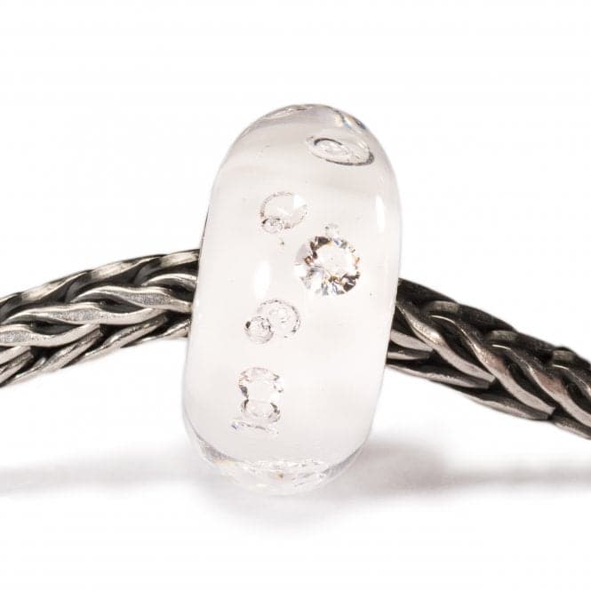 Trollbeads White Diamond Bead TGLBE - 00069TrollbeadsTGLBE - 00069