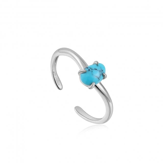 Turquoise Wave Adjustable Ring R044 - 01HAnia HaieR044 - 01H