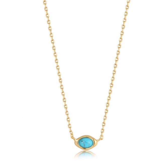 Turquoise Wave Necklace N044 - 02GAnia HaieN044 - 02G