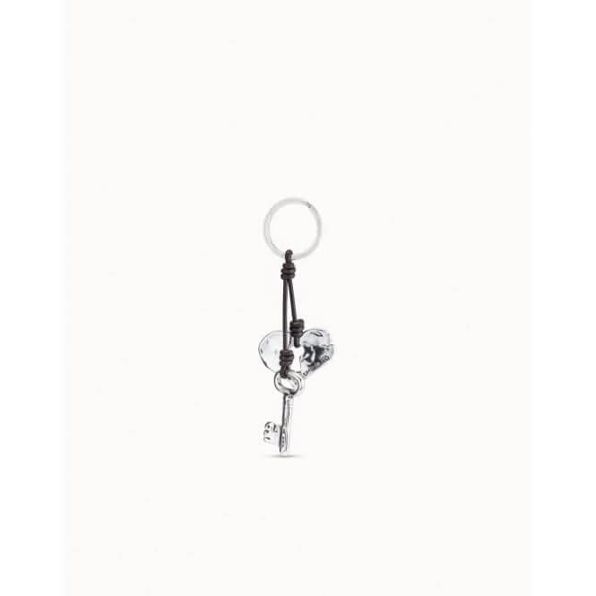Two Peas In A Pod Silver Metal Key ringUNOde50LLA0187MTLMAR0U