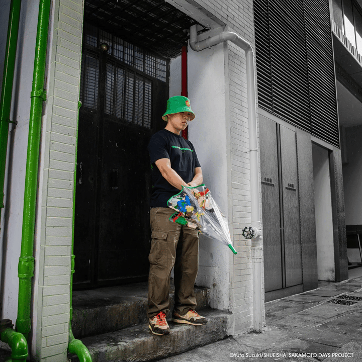 Sakamoto Sidekick Club Transparent Umbrella CR2153