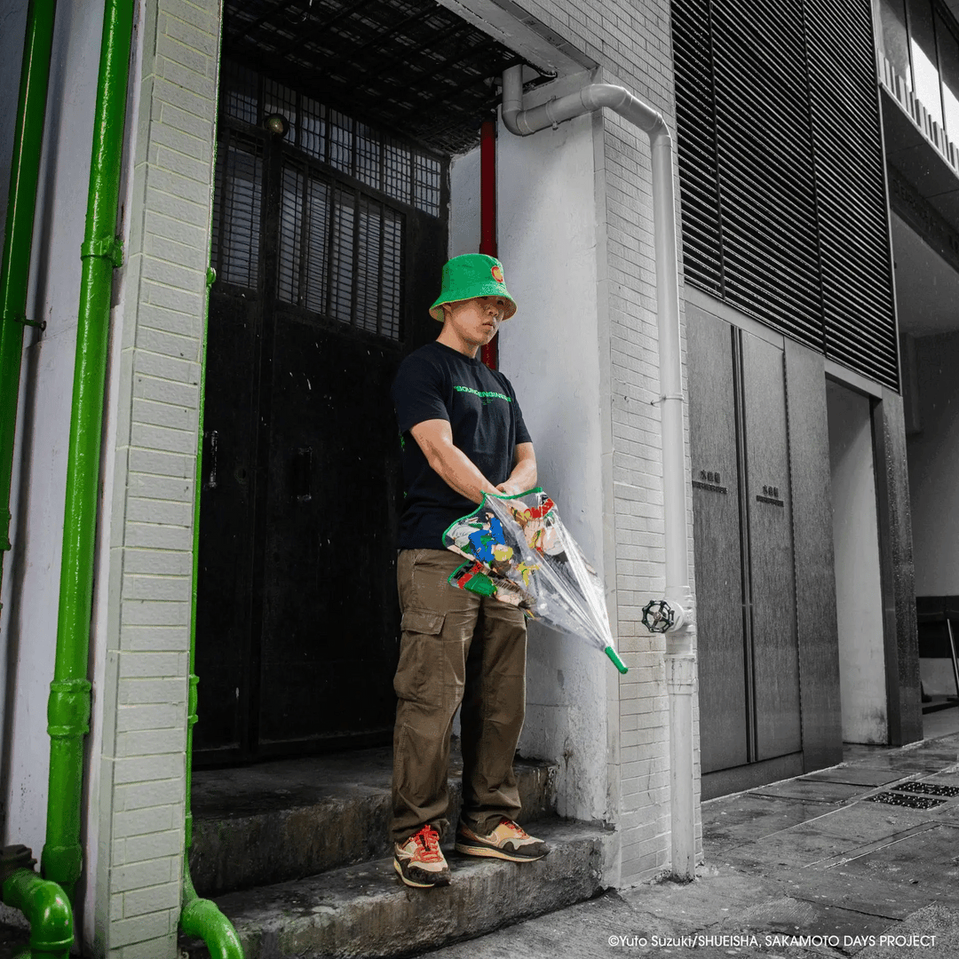 Sakamoto Sidekick Club Transparent Umbrella CR2153