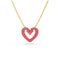 Una Extra Small Red Gold - tone Plated Pendant 5634723Swarovski5634723
