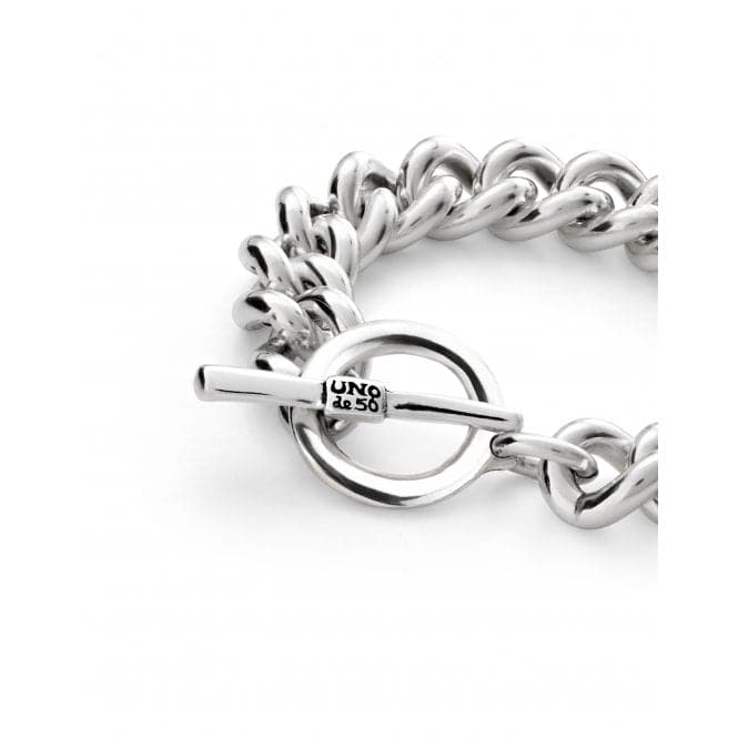 Unisex Charismatic Silver Electric Bracelet PUL2355MTL0000UNOde50PUL2355MTL0000L