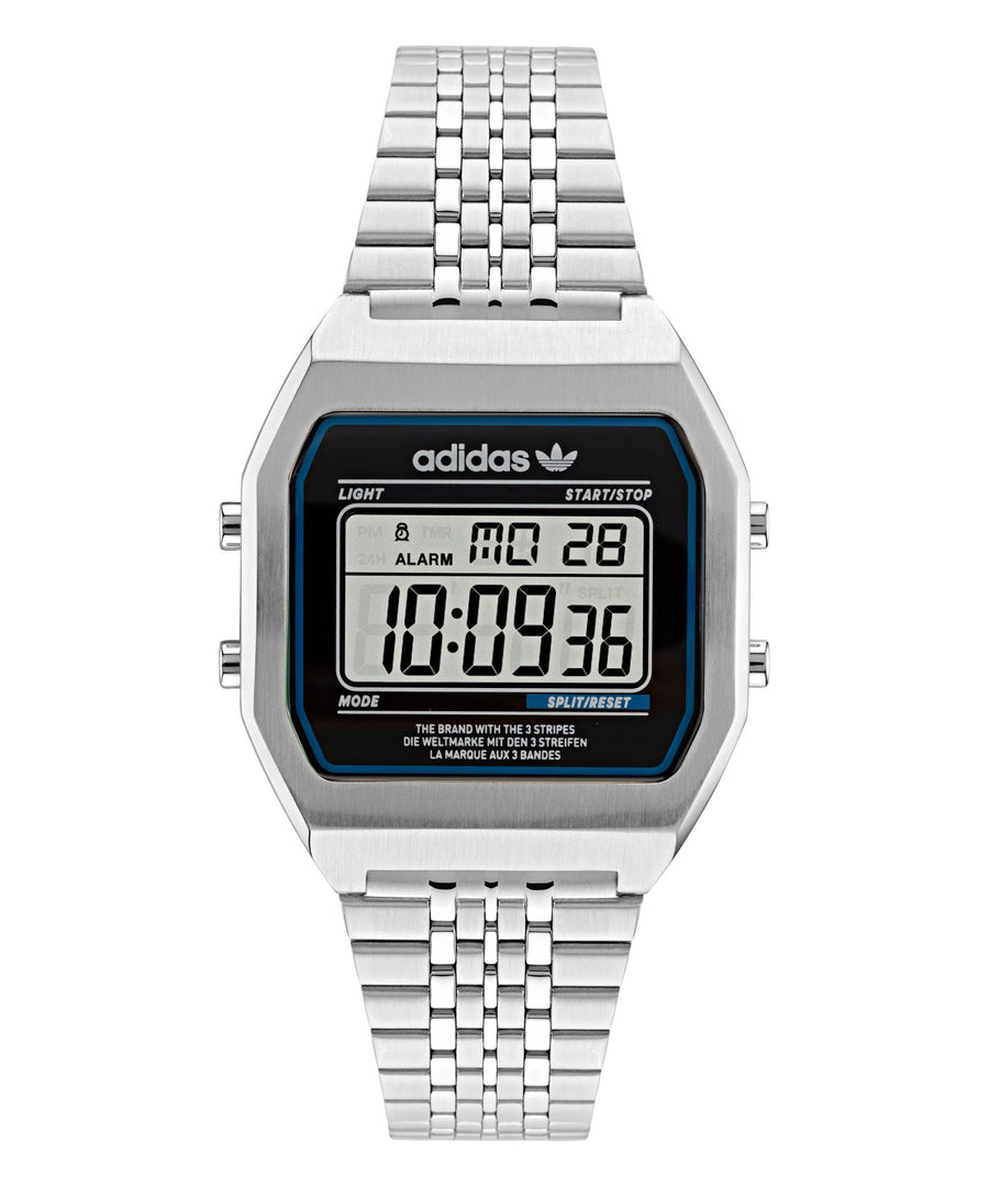 Unisex Digital Two Stainless Steel Watch AOST22072AdidasAOST22072