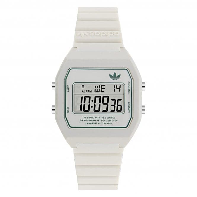 Unisex Digital Two White Watch AOST23557AdidasAOST23557