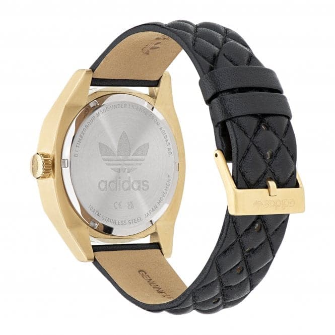 Unisex Edition Two Icon Gold - Tone Watch AOFH23001AdidasAOFH23001