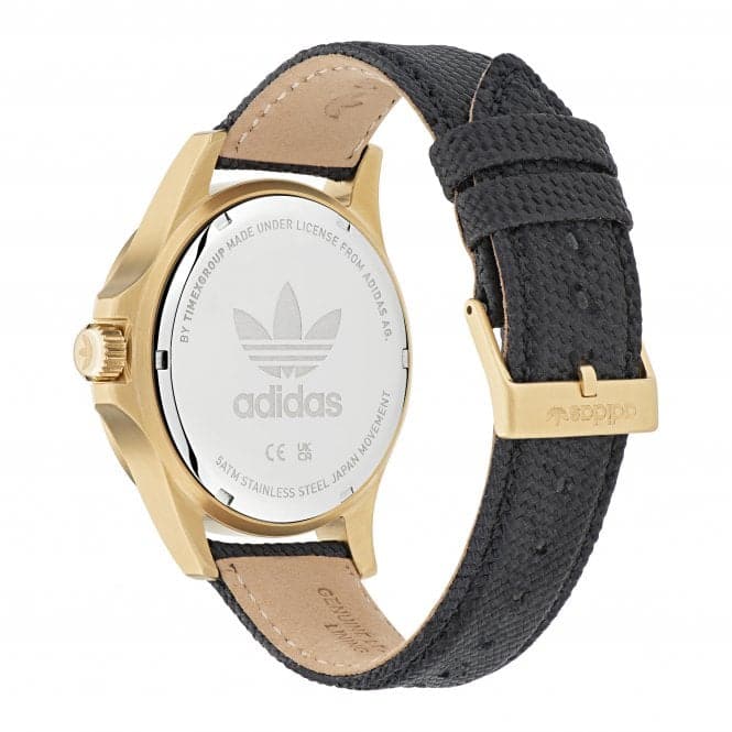 Unisex Expression One Gold - Tone Watch AOFH23015AdidasAOFH23015