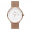 Unisex Philosopher Mesh Rose Gold 40mm Watch PH40RGMEROXXNordgreenPH40RGMEROXX