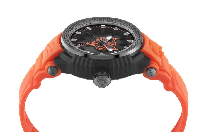 Unisex Tiger Power Black Watch PSEDA0424Philipp Plein SportsPSEDA0424