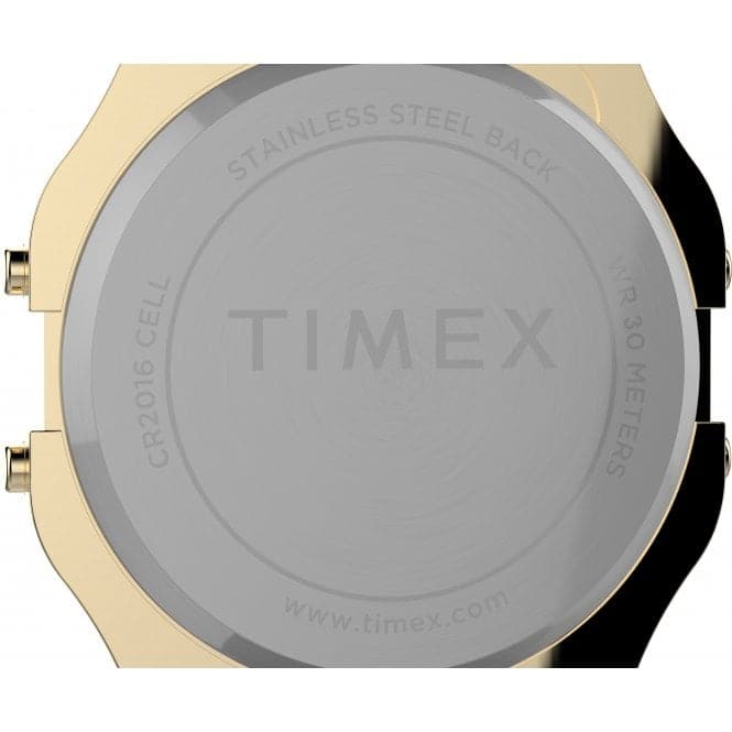 Unisex Timex Lab 80 Gold - Tone Watch TW2V41000Timex WatchesTW2V41000