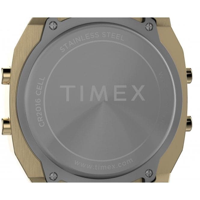 Unisex Timex Lab Timex 80 Gold - Tone Watch TW2V74300Timex WatchesTW2V74300