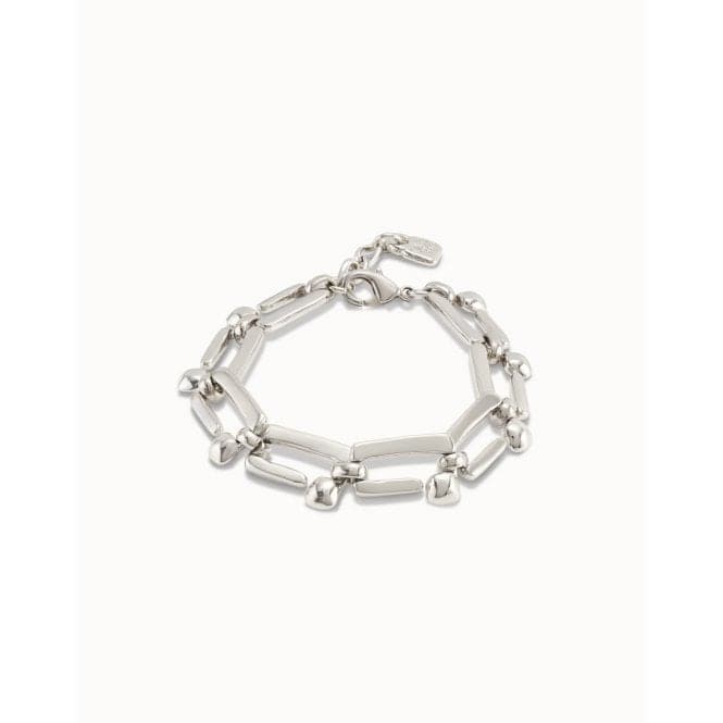 Unusual Silver Metal BraceletUNOde50PUL2339MTL0000U