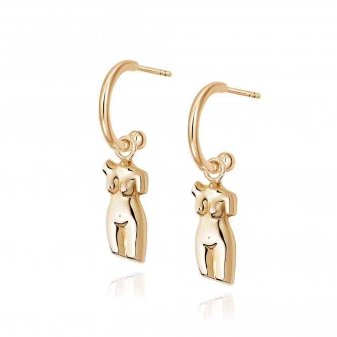 Vita Drop 18ct Gold Plate Earrings AE02_GPDaisyAE02_GP