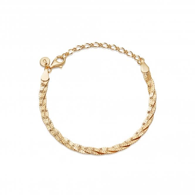 Vita Weaved 18ct Gold Plated Bracelet ABR01_GPDaisyABR01_GP