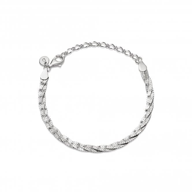 Vita Weaved Sterling Silver Bracelet ABR01_SLVDaisyABR01_SLV