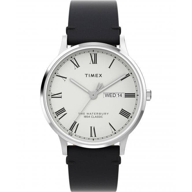 Waterbury Classic Leather Strap Watch TW2W15000Timex WatchesTW2W15000