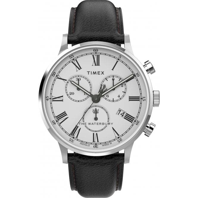 Waterbury Stainless Steel Classic Chronograph Watch TW2U88100Timex WatchesTW2U88100