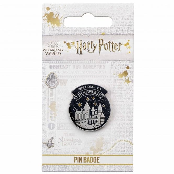 Welcome to Hogwarts Pin BadgeHarry PotterHPPB0179