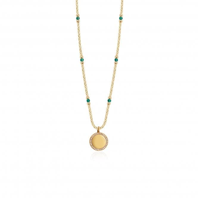 Wellness Gems Gold Aventurine 45cm With 5cm Extender Necklace 3847Joma Jewellery3847